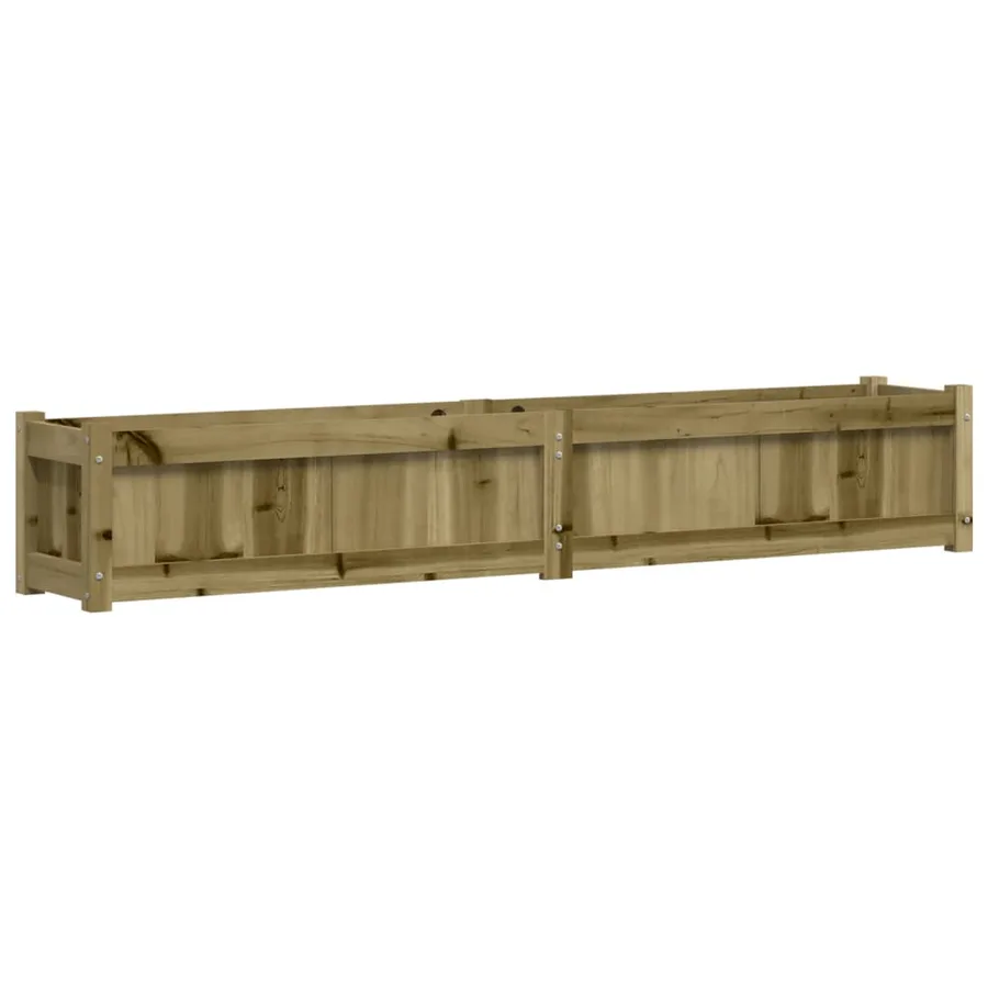 Jardinières 2 pcs bois de pin imprégné - 7