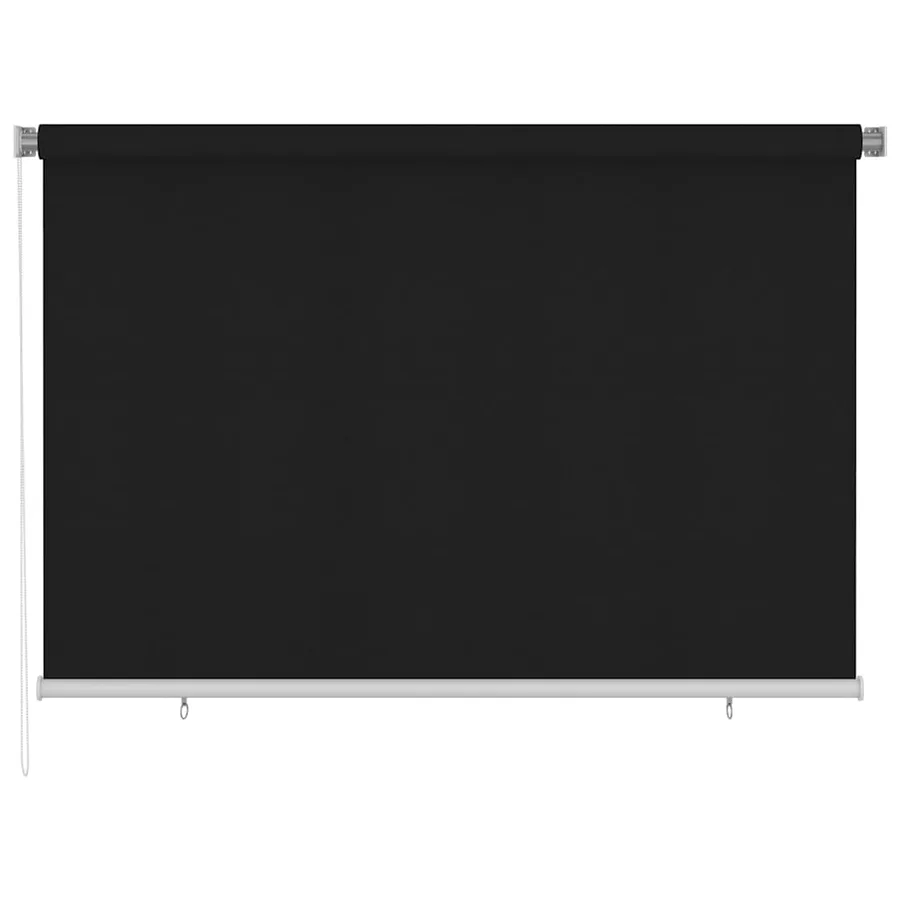 Store roulant d'extérieur 225 (l) x 140 (H) cm noir - 2