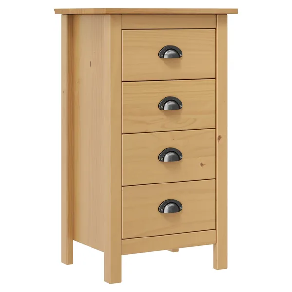 Buffet Hill 46x35x80 cm Bois de pin solide
