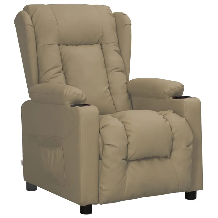Fauteuil inclinable Cappuccino Similicuir