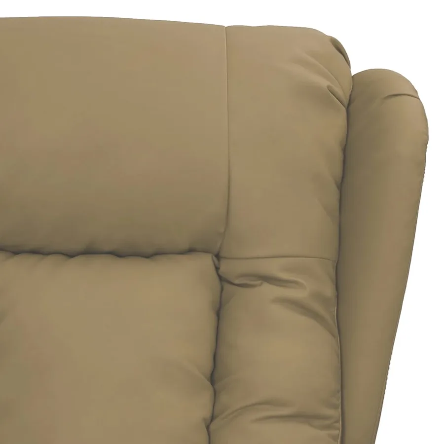 Fauteuil inclinable Cappuccino Similicuir - 6