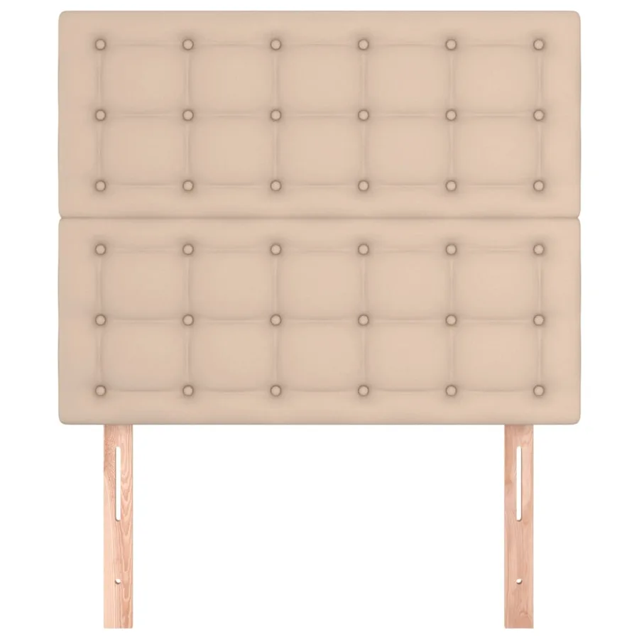 Tête de lit Cappuccino 90x5x118/128 cm Similicuir - 3