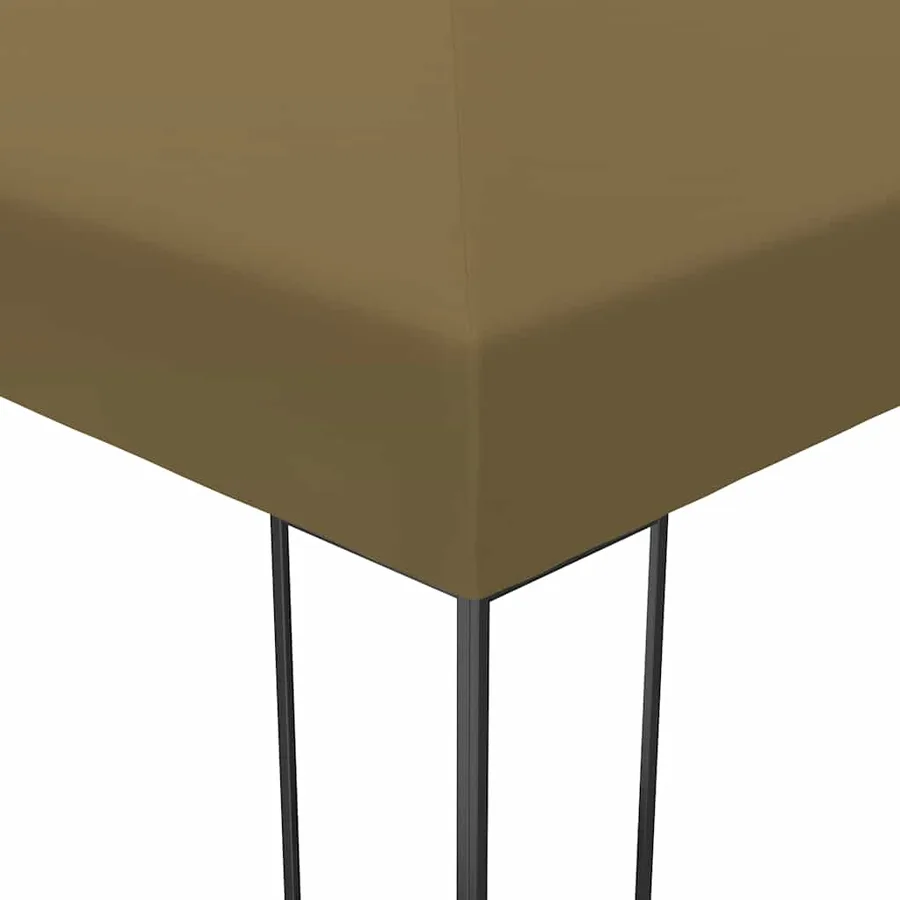 Chapiteau 3x4 m Taupe 180 g/m² - 4