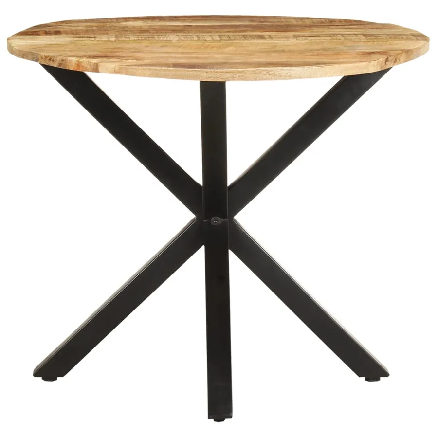 Table d'appoint 68x68x56 cm Bois de manguier massif - 2