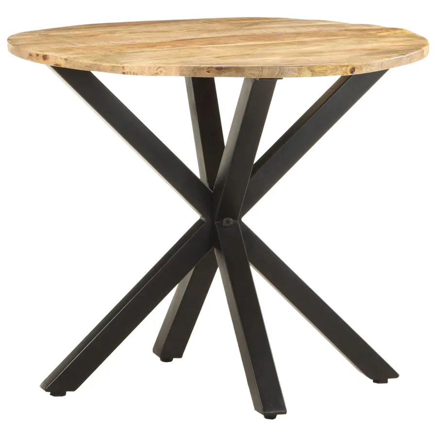 Table d'appoint 68x68x56 cm Bois de manguier massif - 7