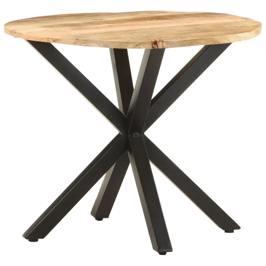 Table d'appoint 68x68x56 cm Bois de manguier massif - 8
