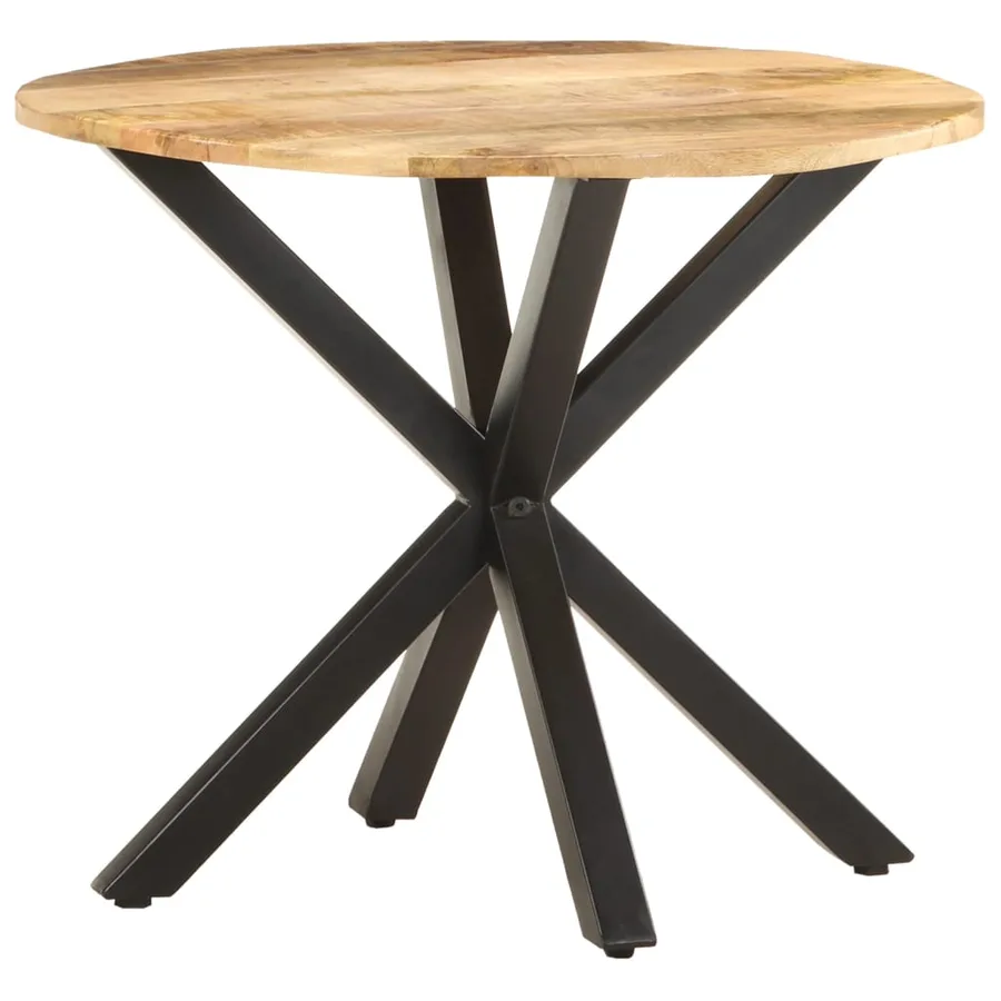 Table d'appoint 68x68x56 cm Bois de manguier massif - 9