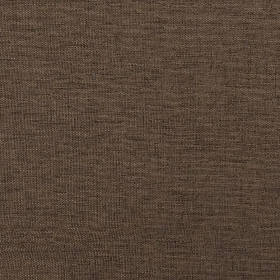 Repose-pied Marron 45x29,5x35 cm Tissu et similicuir - 5