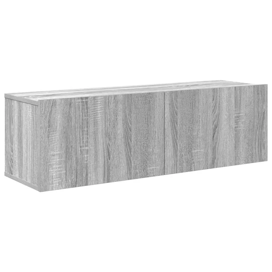 Ensemble de meubles TV 3 pcs Sonoma gris Bois d'ingénierie - 5