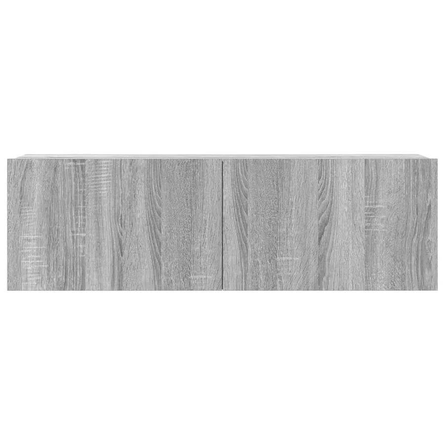 Ensemble de meubles TV 3 pcs Sonoma gris Bois d'ingénierie - 8