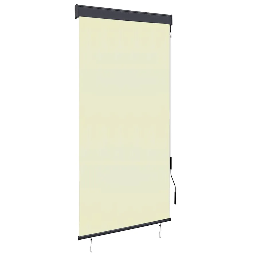 Store roulant d'extérieur 100 x 250 cm Crème