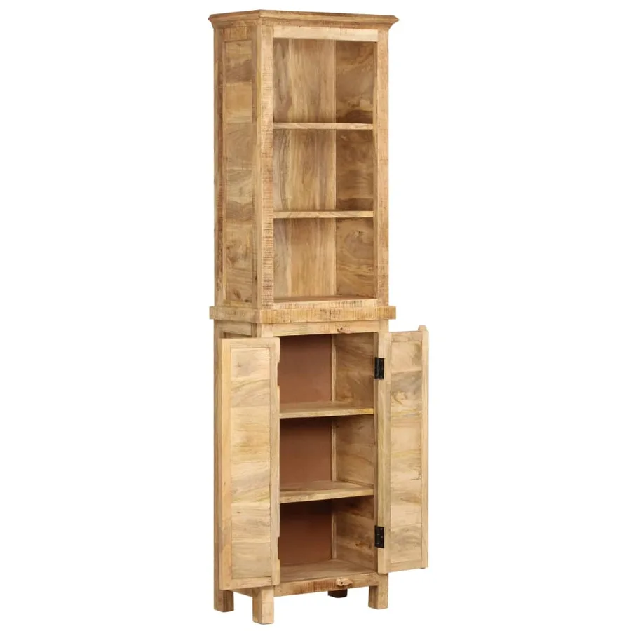 Bibliothèque 50 x 30 x 180 cm Bois massif de manguier - 3