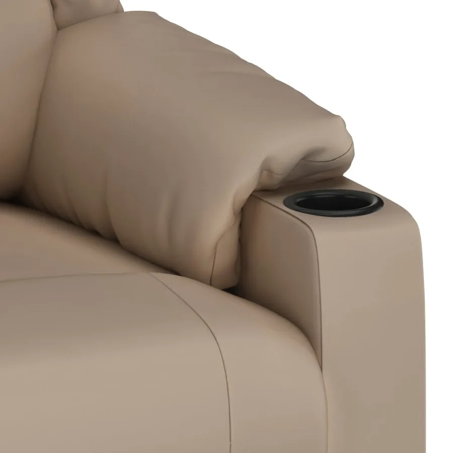 Fauteuil inclinable Cappuccino Similicuir - 7