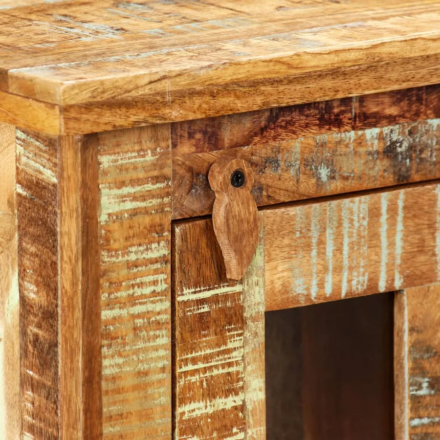 Armoire murale Bois massif de récupération 44 x 21 x 72 cm - 5