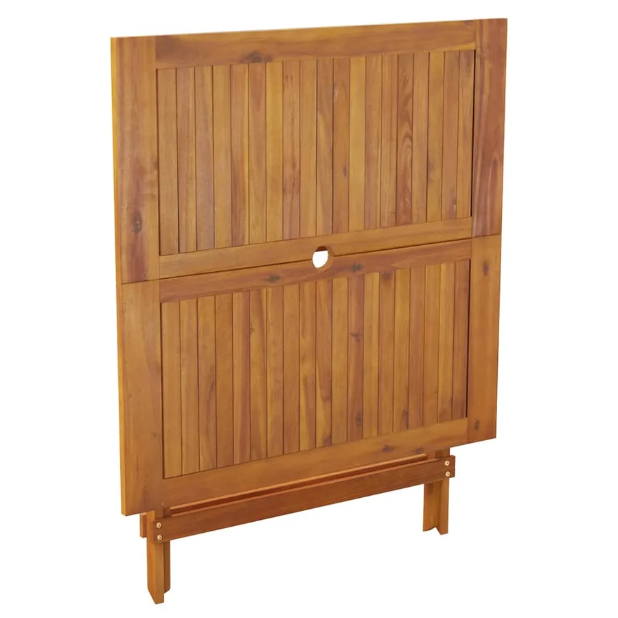 Ensemble à manger de jardin 5 pcs Bois d'acacia solide - 10
