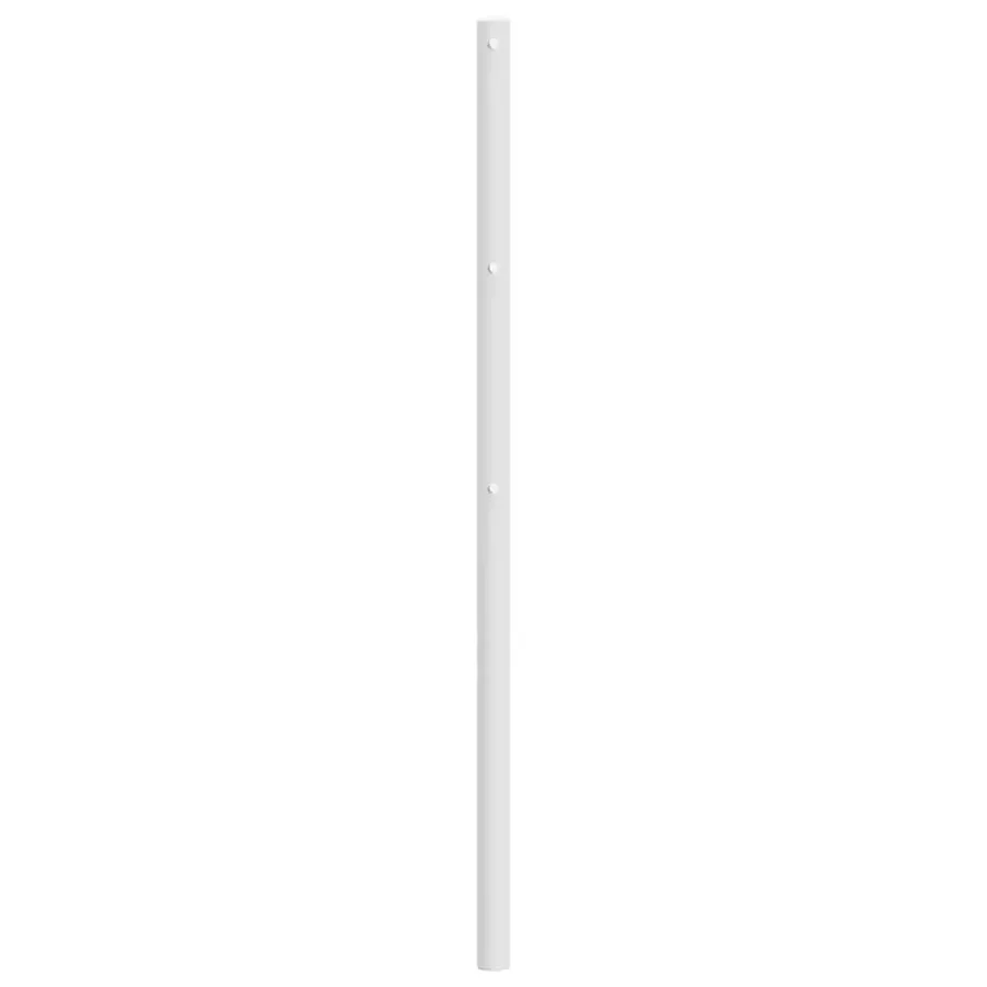 Tête de lit de remplacement métal blanc 75 cm - 4