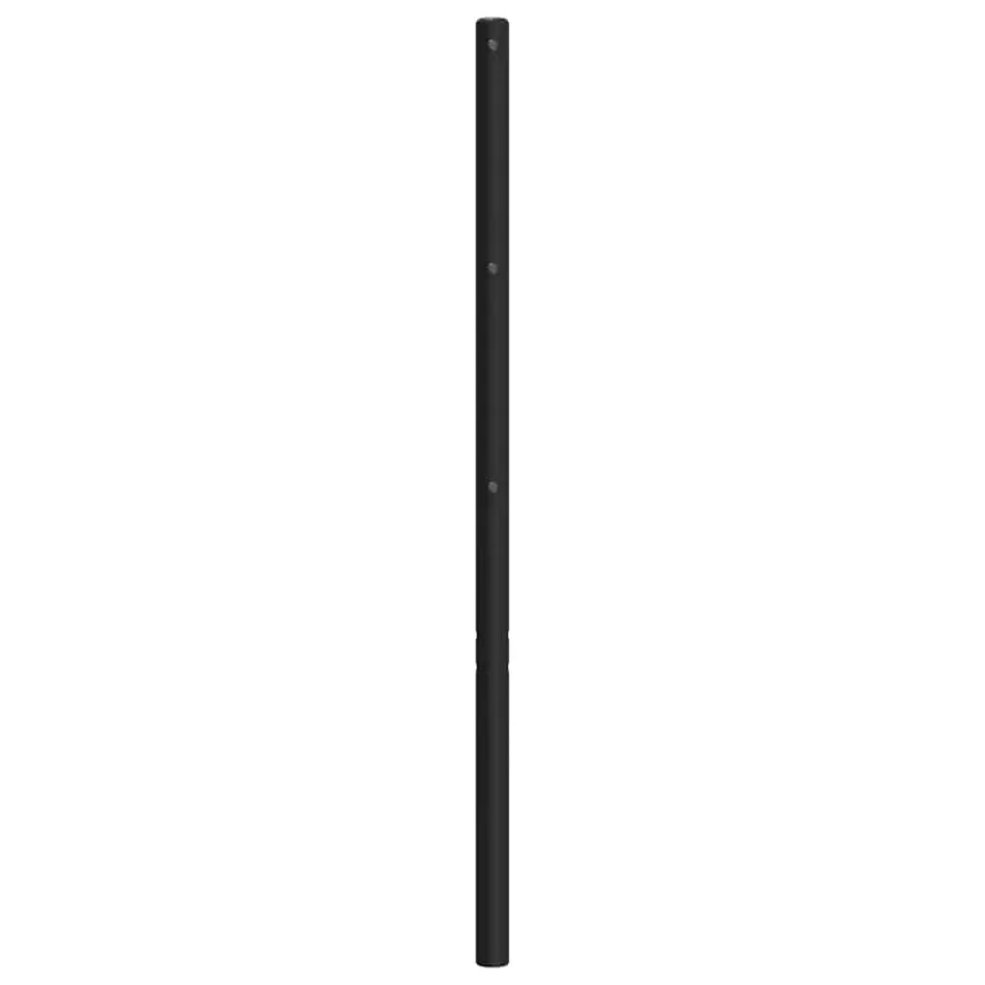Tête de lit de remplacement métal noir 160 cm - 4
