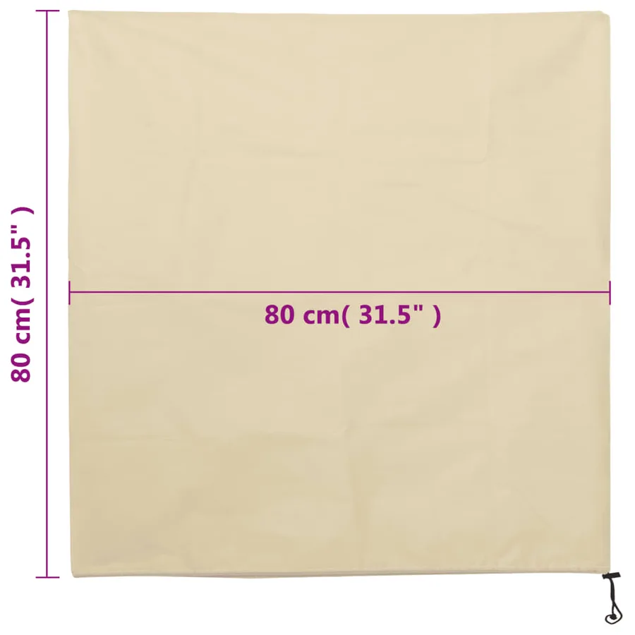Housses de protection pour plantes avec cordon de serrage 8 pcs - 9