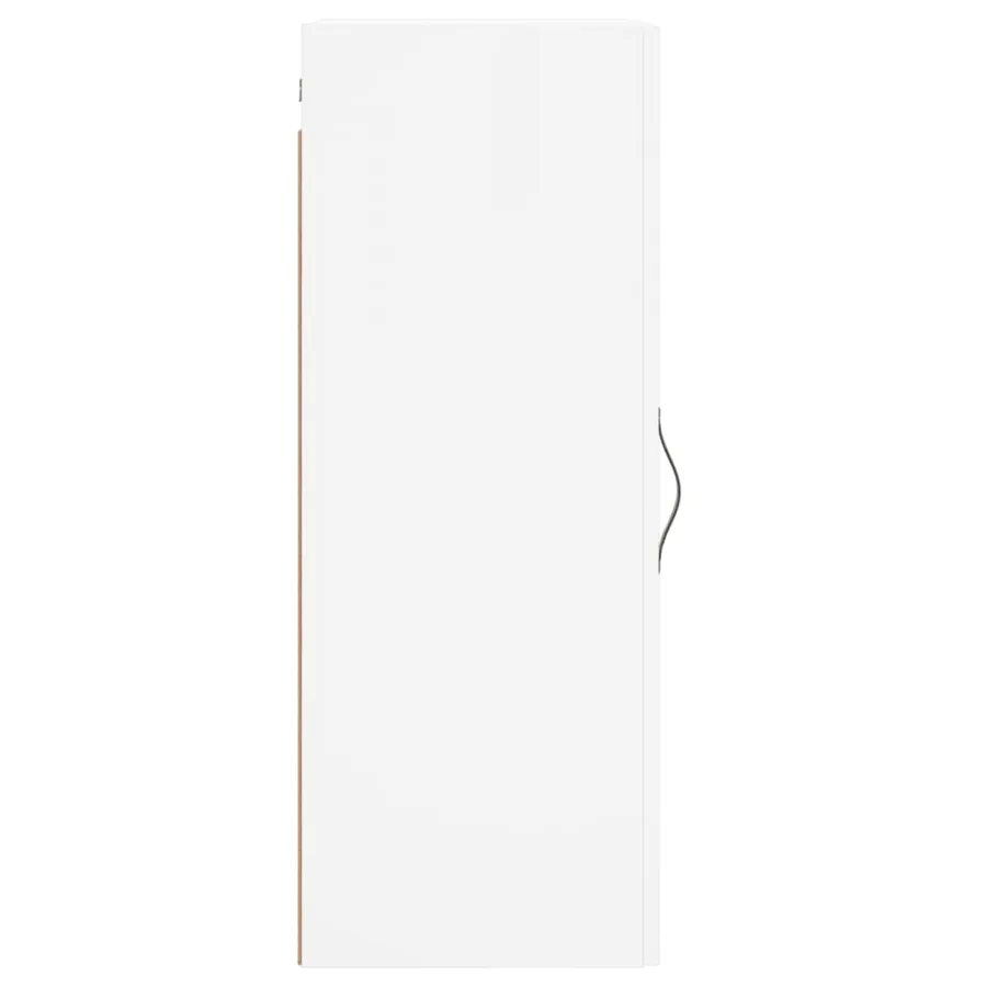 Armoire murale blanc 34,5x34x90 cm bois d'ingénierie - 7