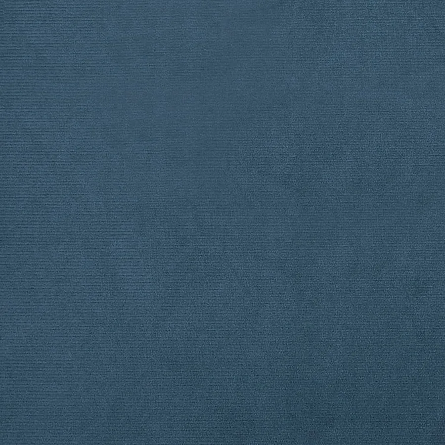 Chaise cabriolet bleu foncé velours - 7