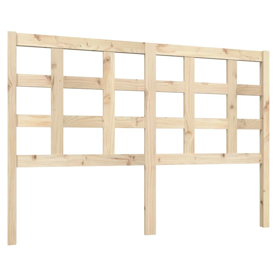 Tête de lit 140,5x4x100 cm Bois massif de pin - 2