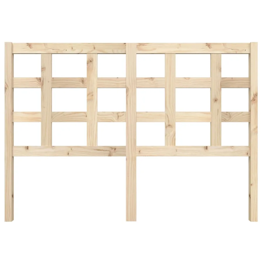 Tête de lit 140,5x4x100 cm Bois massif de pin - 3
