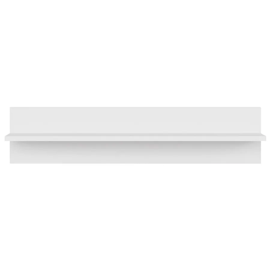 Étagères murales 4 pcs Blanc 80x11,5x18 cm bois d'ingénierie - 4