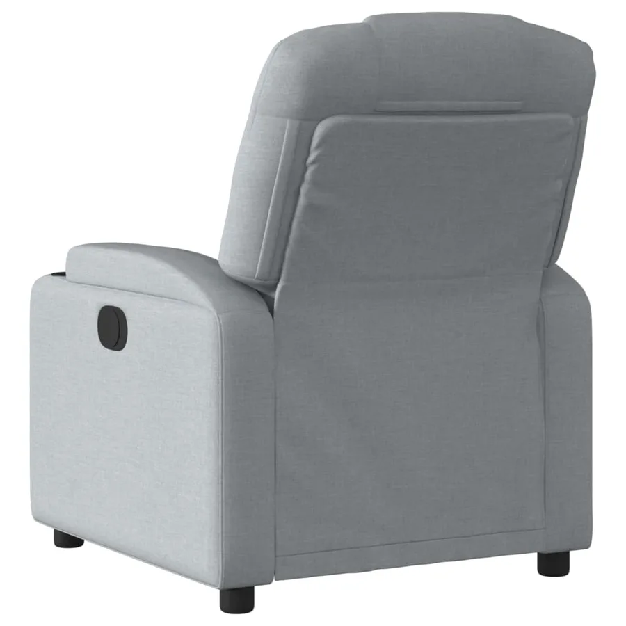 Fauteuil inclinable Gris clair Tissu - 5