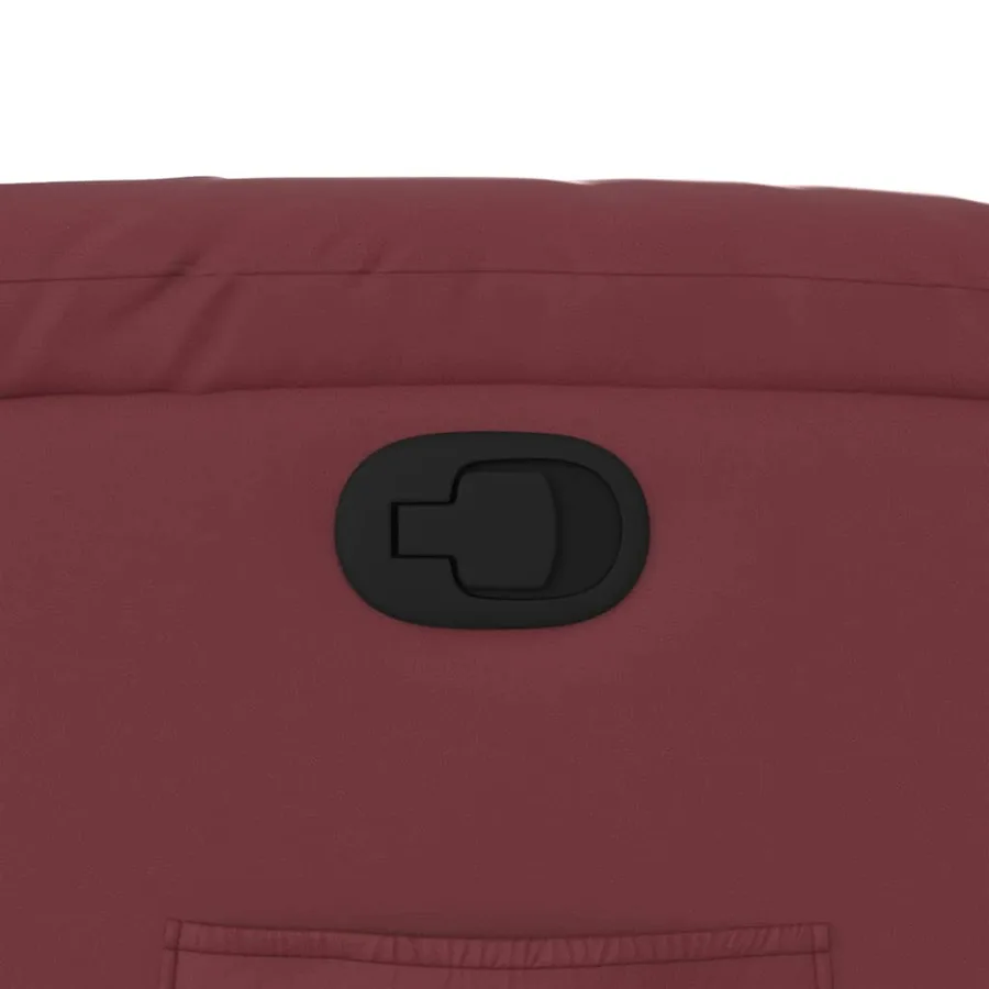 Fauteuil inclinable Rouge bordeaux Similicuir - 9