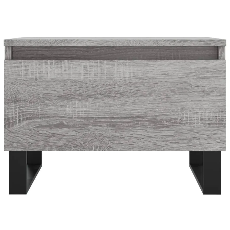 Tables basses 2 pcs sonoma gris 50x46x35 cm bois d'ingénierie - 6