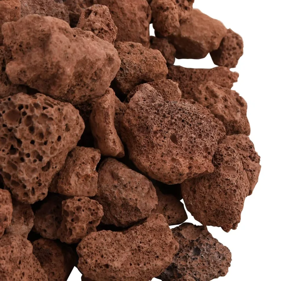Roches volcaniques 10 kg rouge 1-2 cm - 5