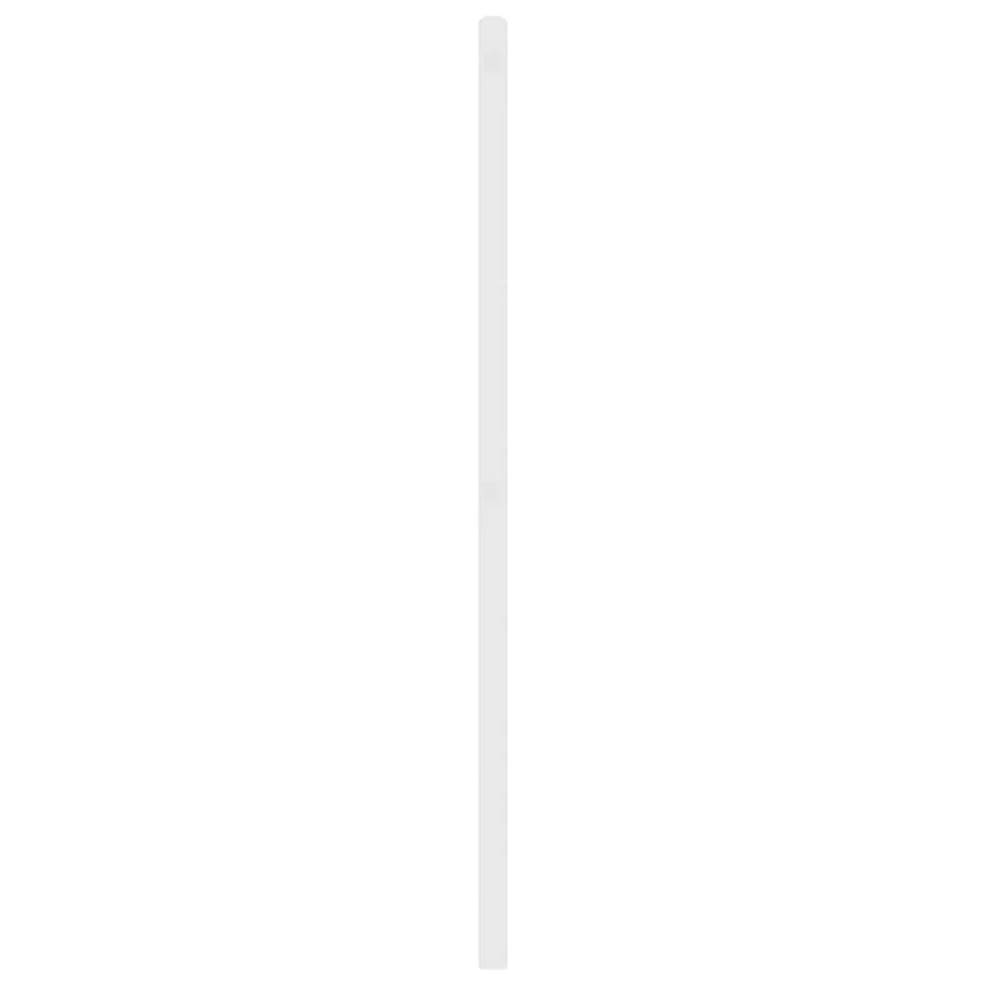 Tête de lit de remplacement métal blanc 193 cm - 5