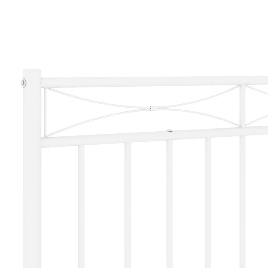 Tête de lit de remplacement métal blanc 193 cm - 6