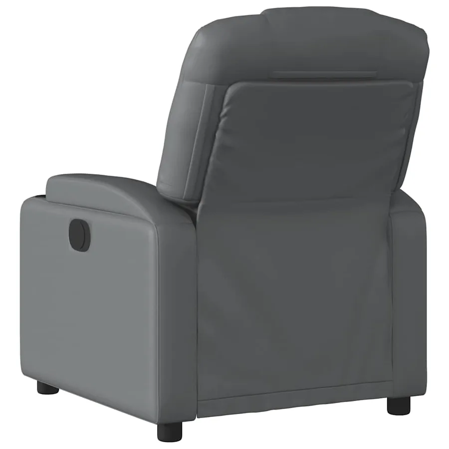 Fauteuil inclinable Gris Similicuir - 6