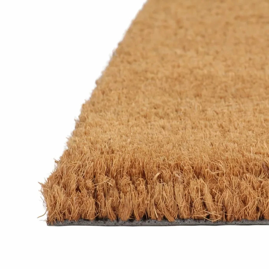 Tapis de porte naturel 60x90 cm fibre de coco touffeté - 4