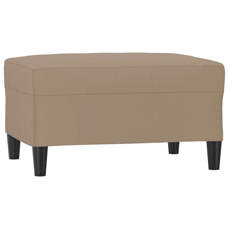 Ensemble de canapés 4 pcs avec coussins Cappuccino Similicuir - 6
