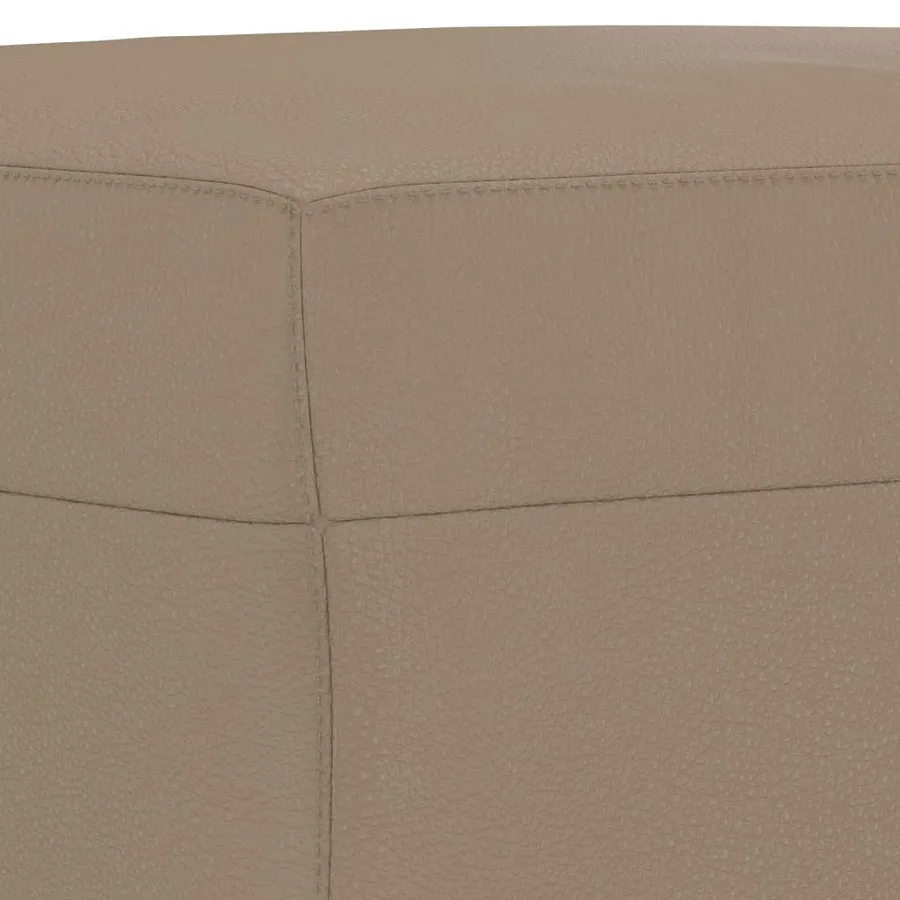 Ensemble de canapés 4 pcs avec coussins Cappuccino Similicuir - 8