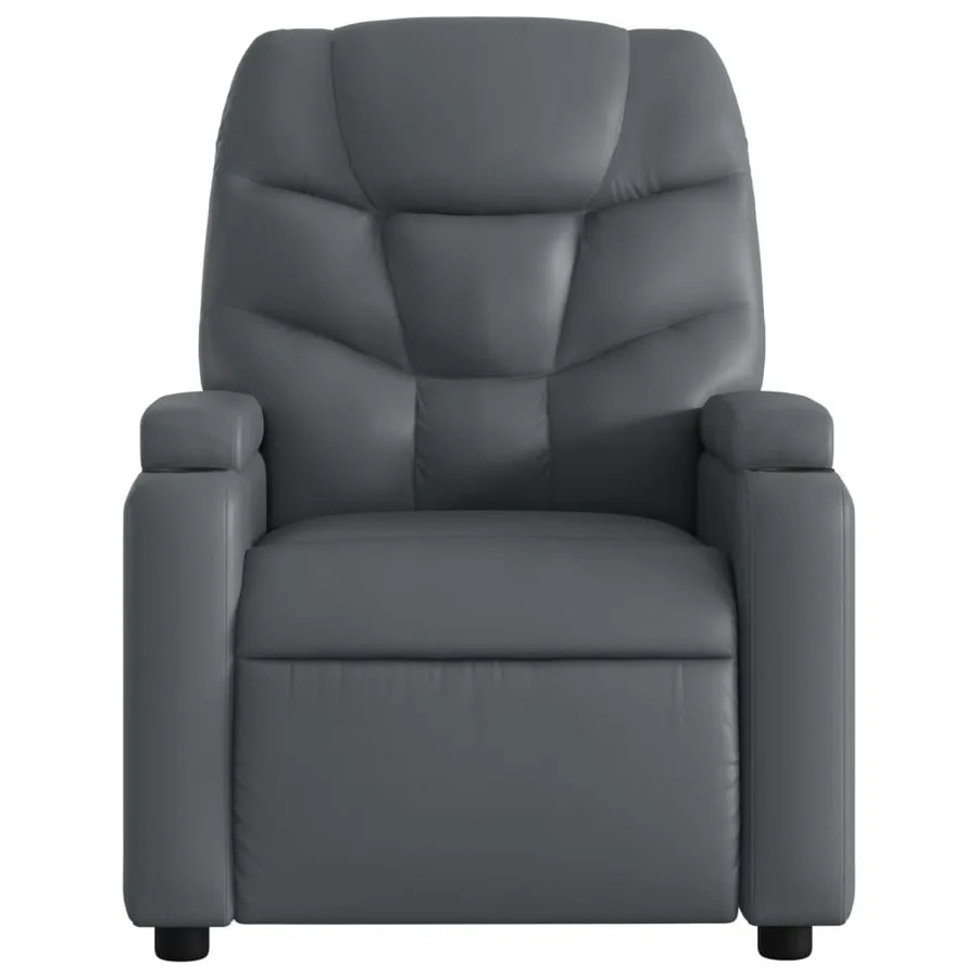 Fauteuil inclinable Gris Similicuir - 3
