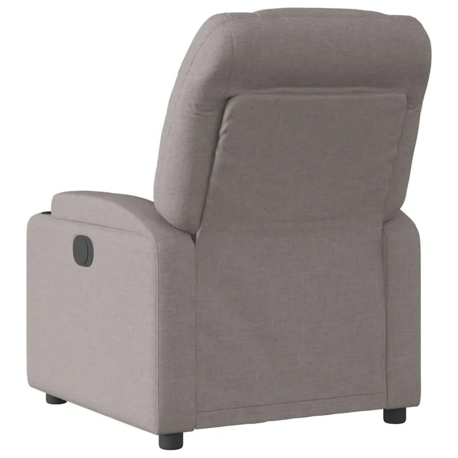 Fauteuil inclinable Taupe Tissu - 5