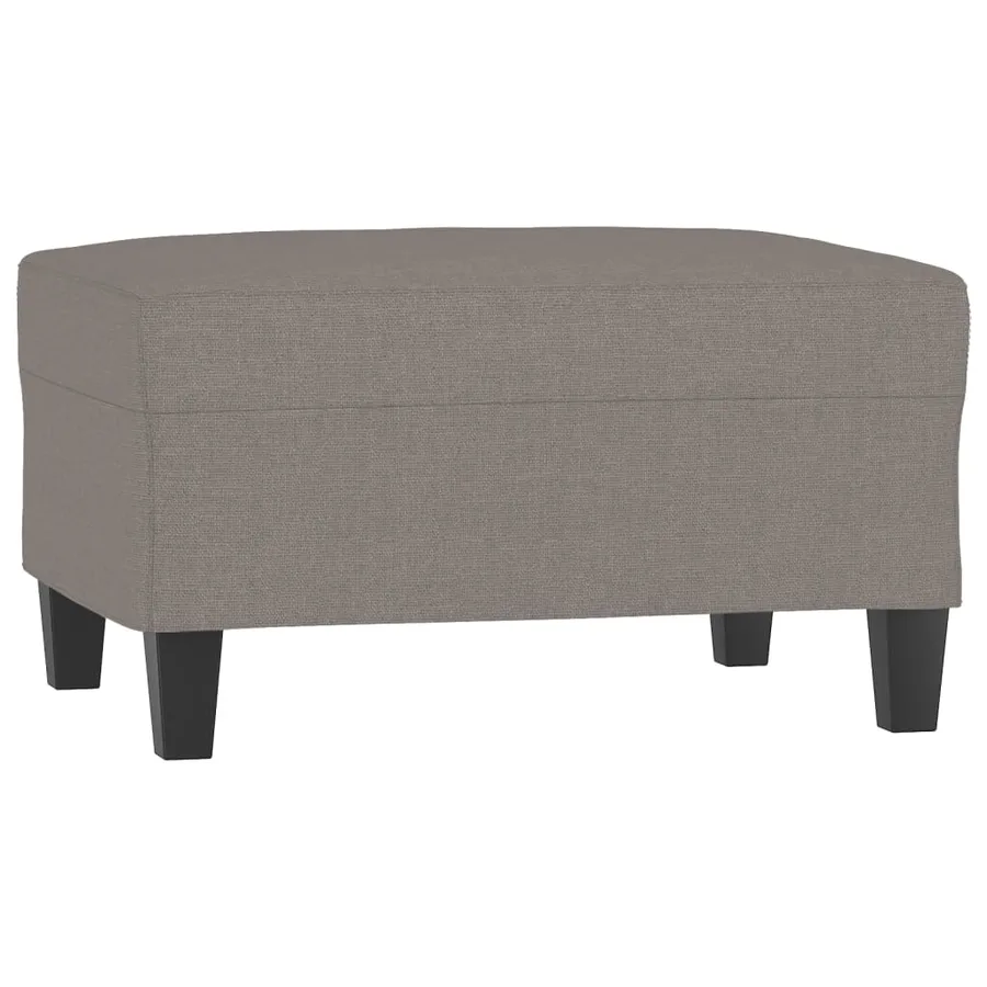 Ensemble de canapés 4 pcs avec coussins taupe tissu - 6