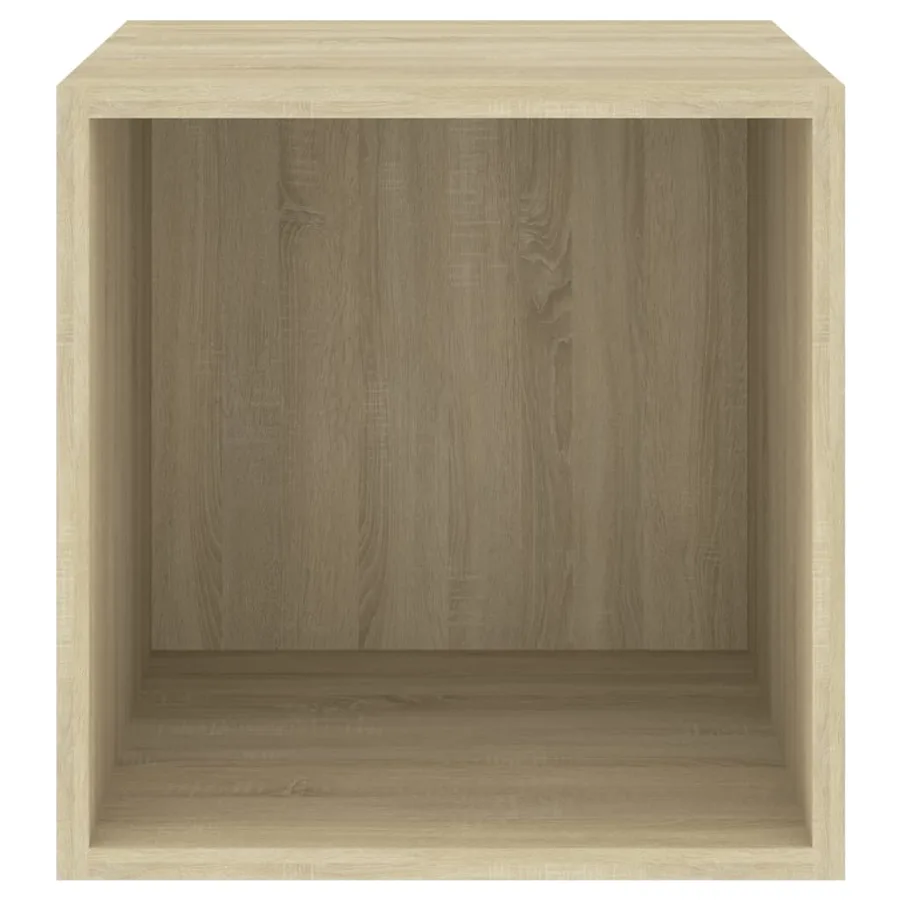 Armoires murales 4 pcs Chêne Sonoma 37x37x37 cm Bois ingénierie - 8