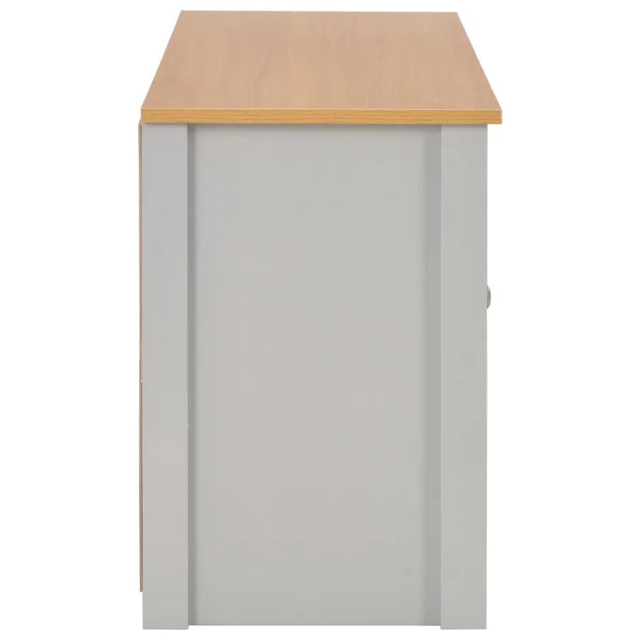 Meuble TV Gris 120x39x58 cm - 5