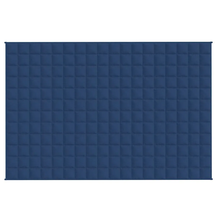 Couverture lestée Bleu 120x180 cm 9 kg Tissu - 3