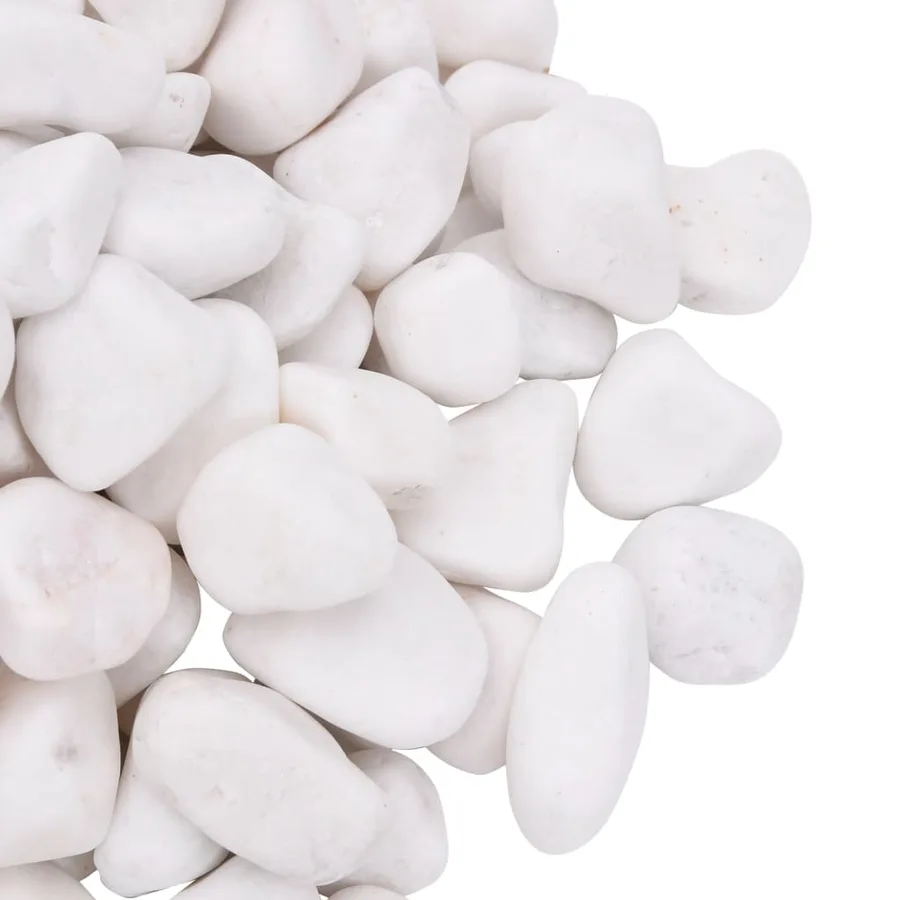 Galets polis 25 kg blanc 2-5 cm - 4