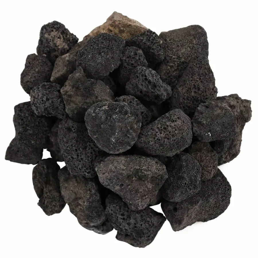 Roches volcaniques 25 kg noir 3-5 cm - 4