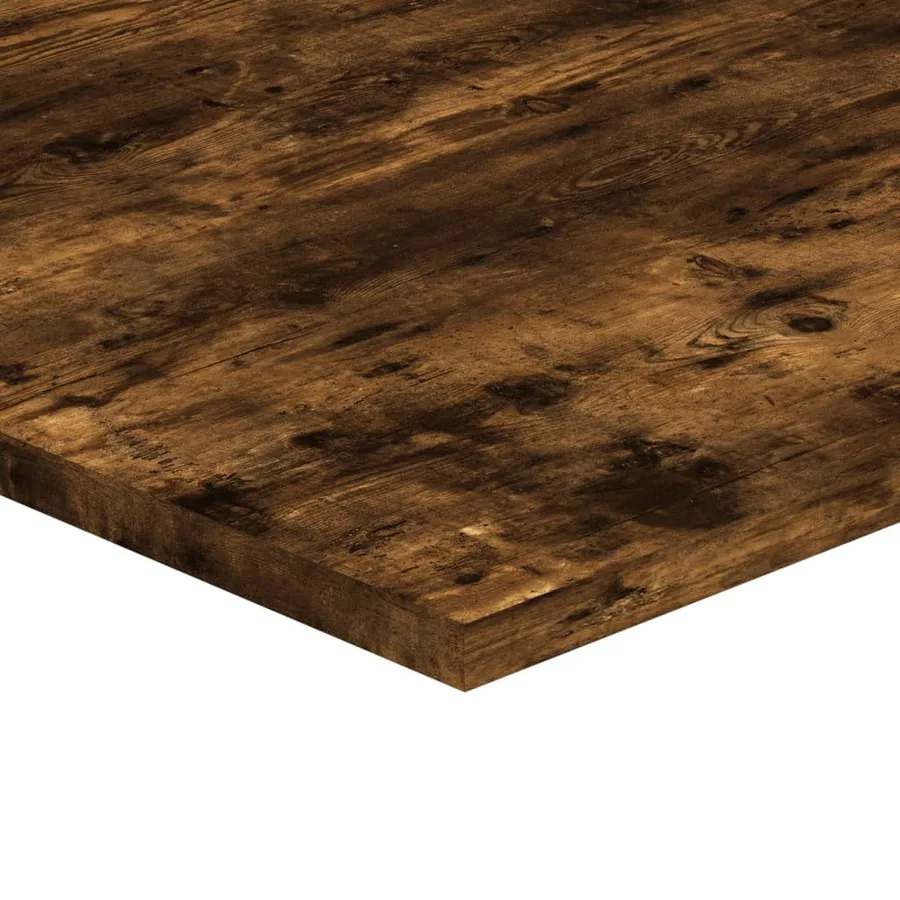 Étagères murales 4 pcs chêne fumé 80x40x1,5cm bois d'ingénierie - 7