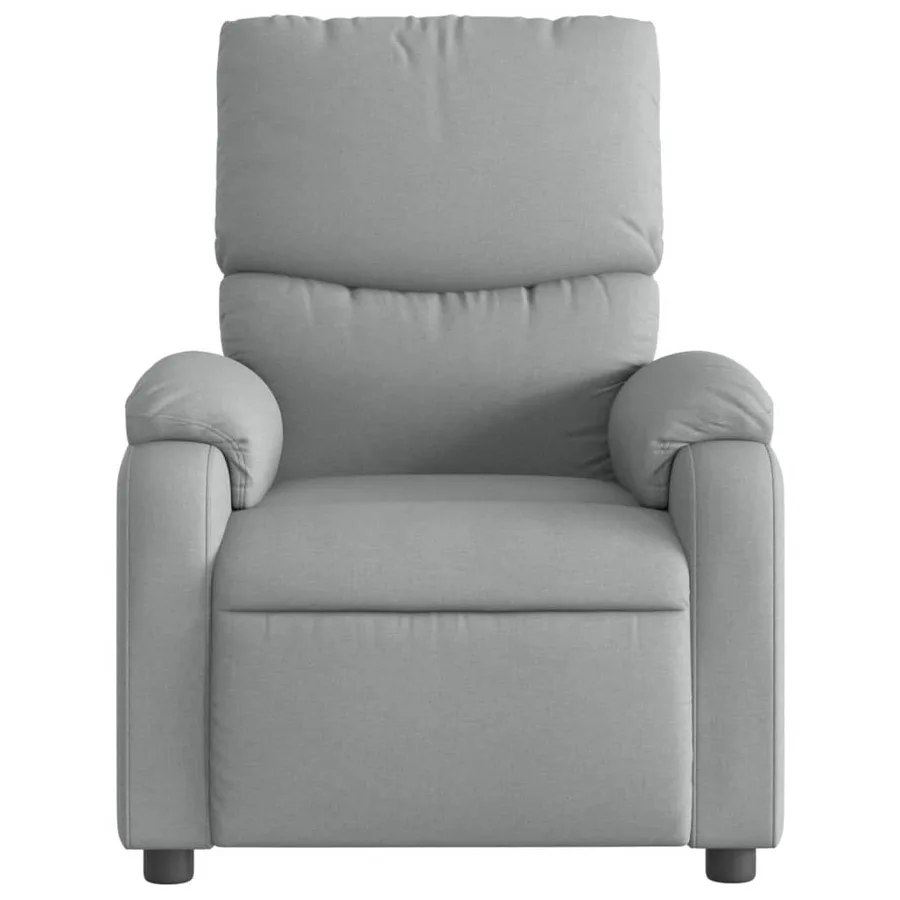 Fauteuil inclinable Gris clair Tissu - 3