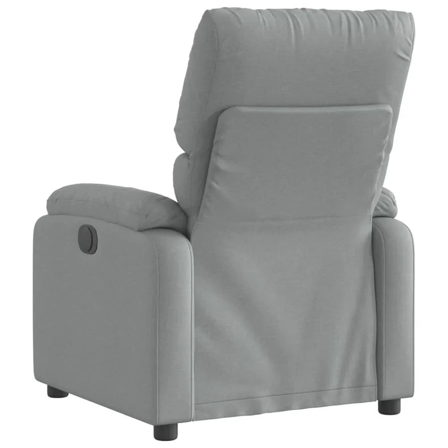Fauteuil inclinable Gris clair Tissu - 5