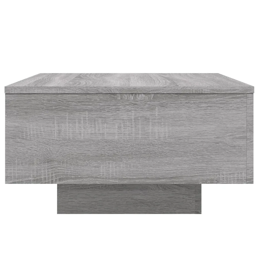 Table basse sonoma gris 55x55x31 cm bois d'ingénierie - 5
