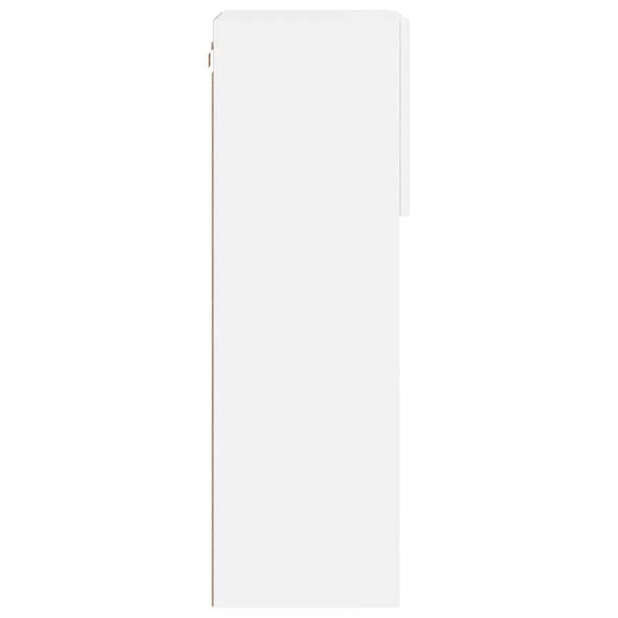 Meubles TV avec lumières LED 2 pcs blanc 40,5x30x90 cm - 10